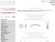 Tablet Screenshot of catalogue.madime.com